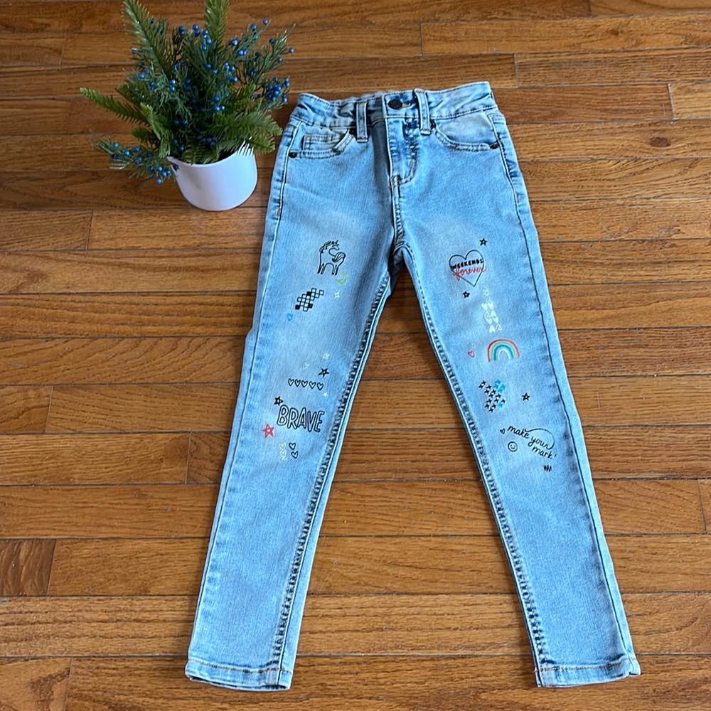Cat & Jack print jeggings